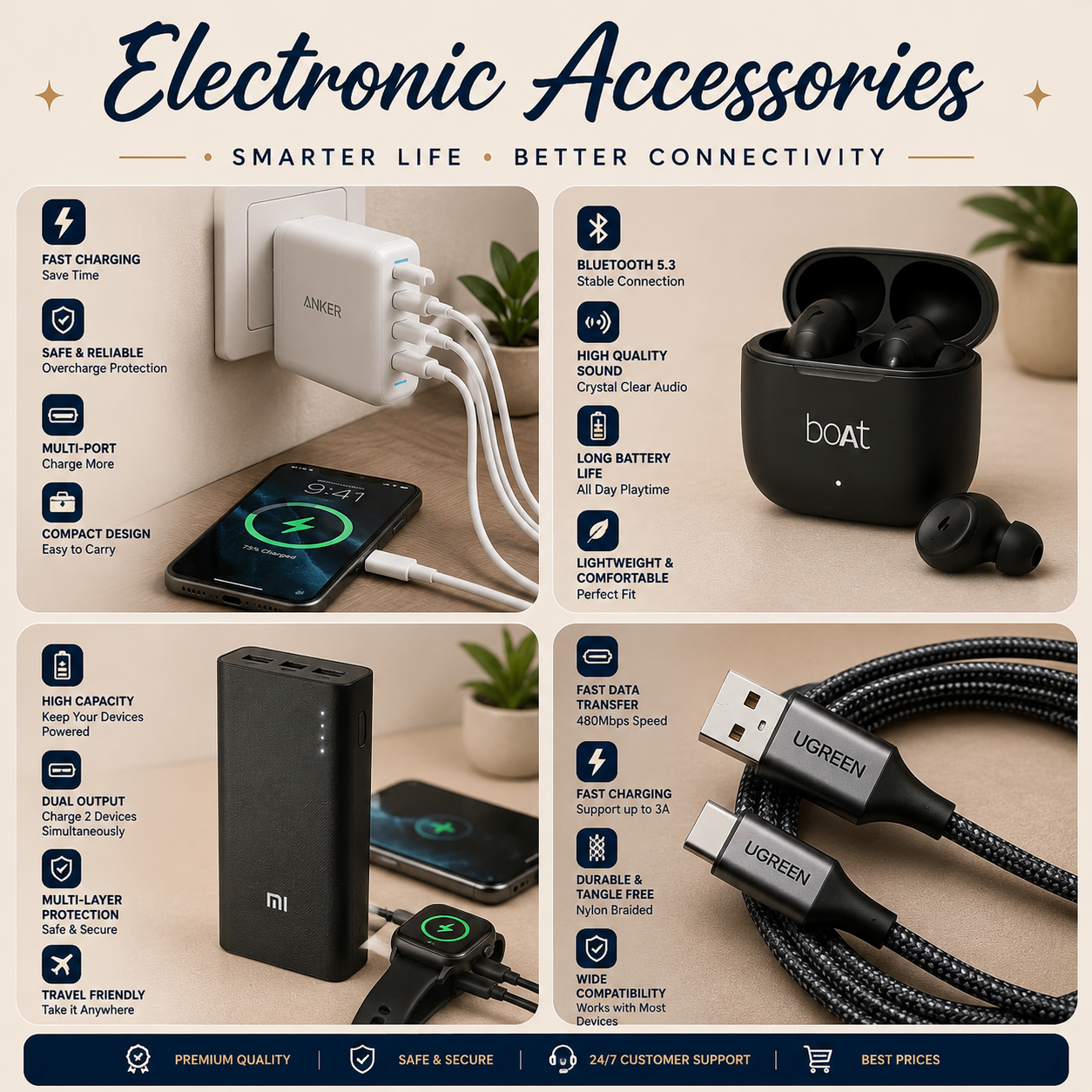 Electronic <br>Accessories<br>➔