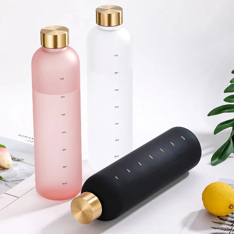 1L Time Marker Water Bottle