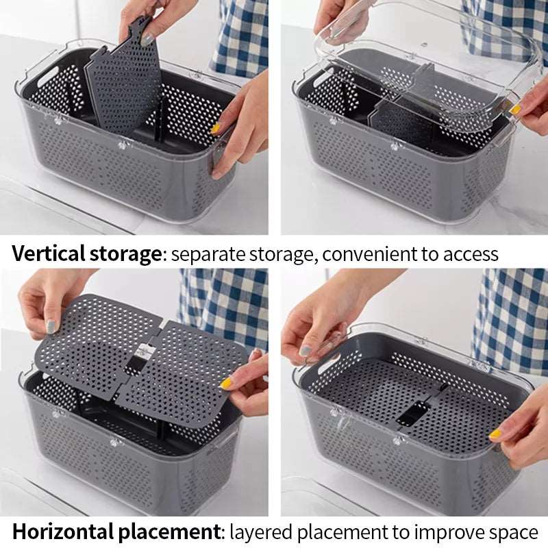 22 in 1 Multifunctional Vegetable Chopper – Multi Blade Kitchen Slicer & Dicer Set