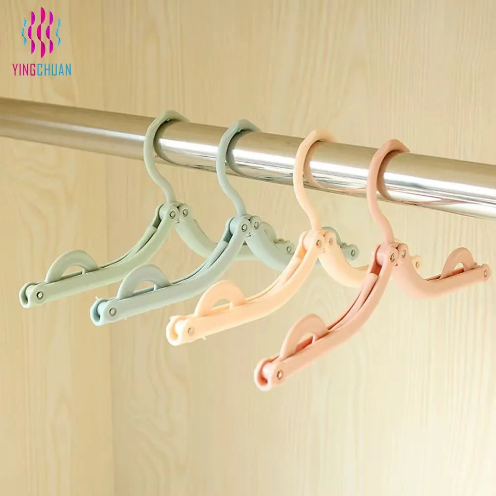 Foldable Space-Saving Clothes Hanger