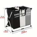 Foldable Laundry Basket – Waterproof Dirty Clothes Organizer