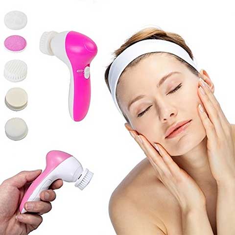 5‑in‑1 Face Cleanser & Massager | Beauty Skin Care Device