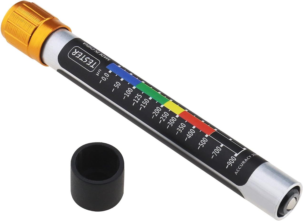 Car Paint Tester Pen Automotive Coating Thickness Gauge | Magnetic Paint Meter for Used Car Inspection