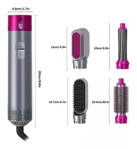 5-in-1 Air Brush Styler Set – Complete Hair Styling Tool