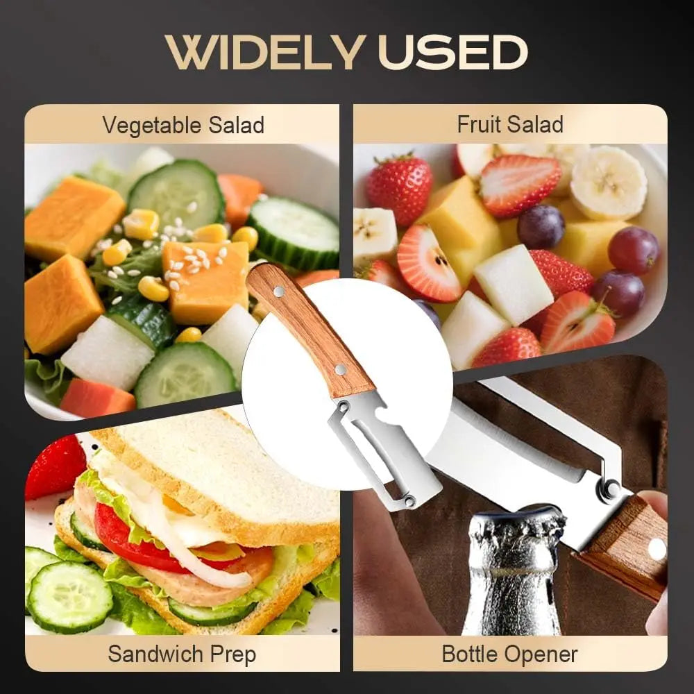 Multifunctional Ultra Sharp Vegetable Peeler & Cutter