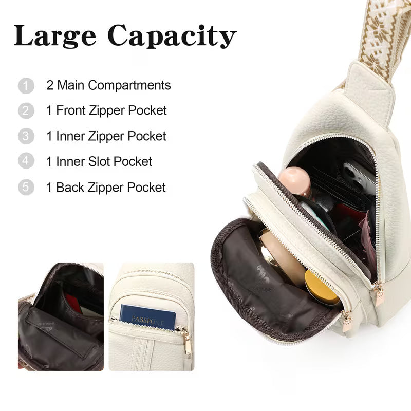 Mini Crossbody Bag – Leather Sling Bag for Women