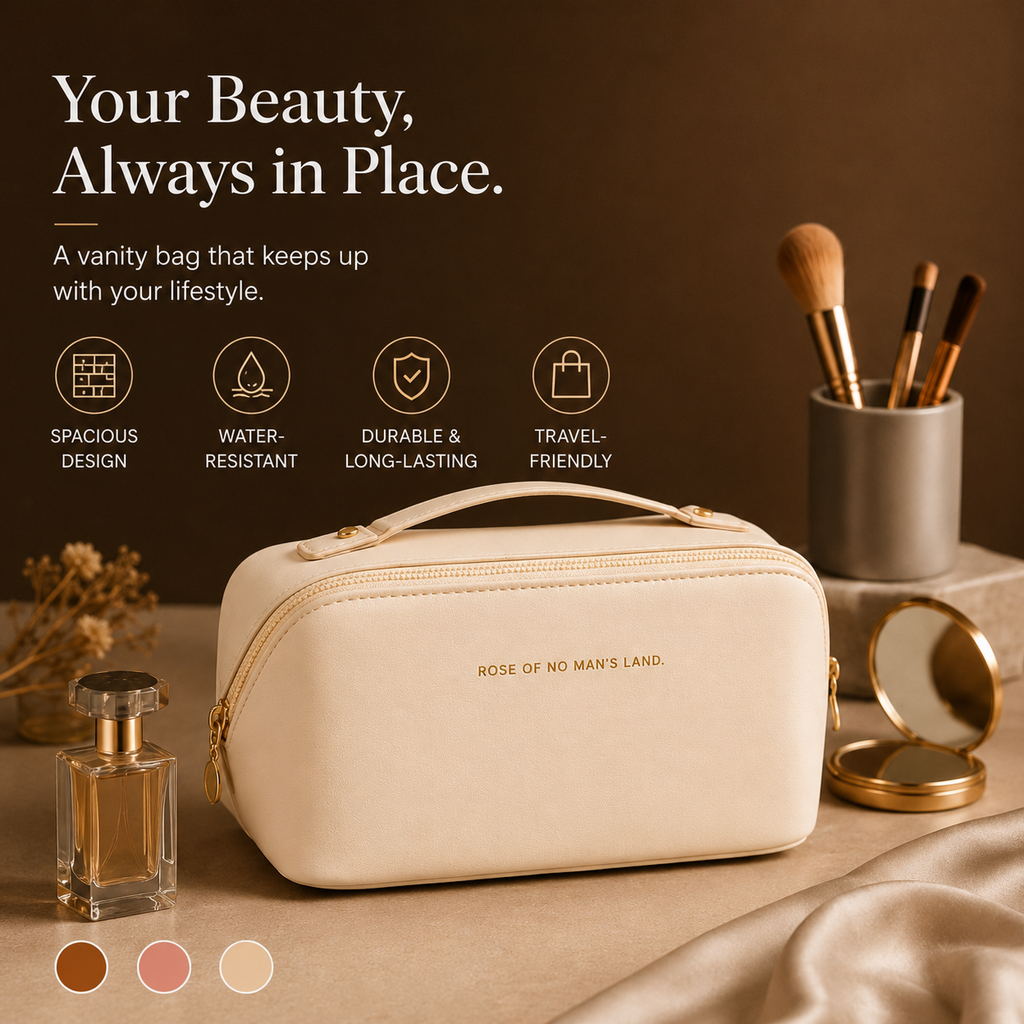 Elegant Cosmetic Vanity Bags