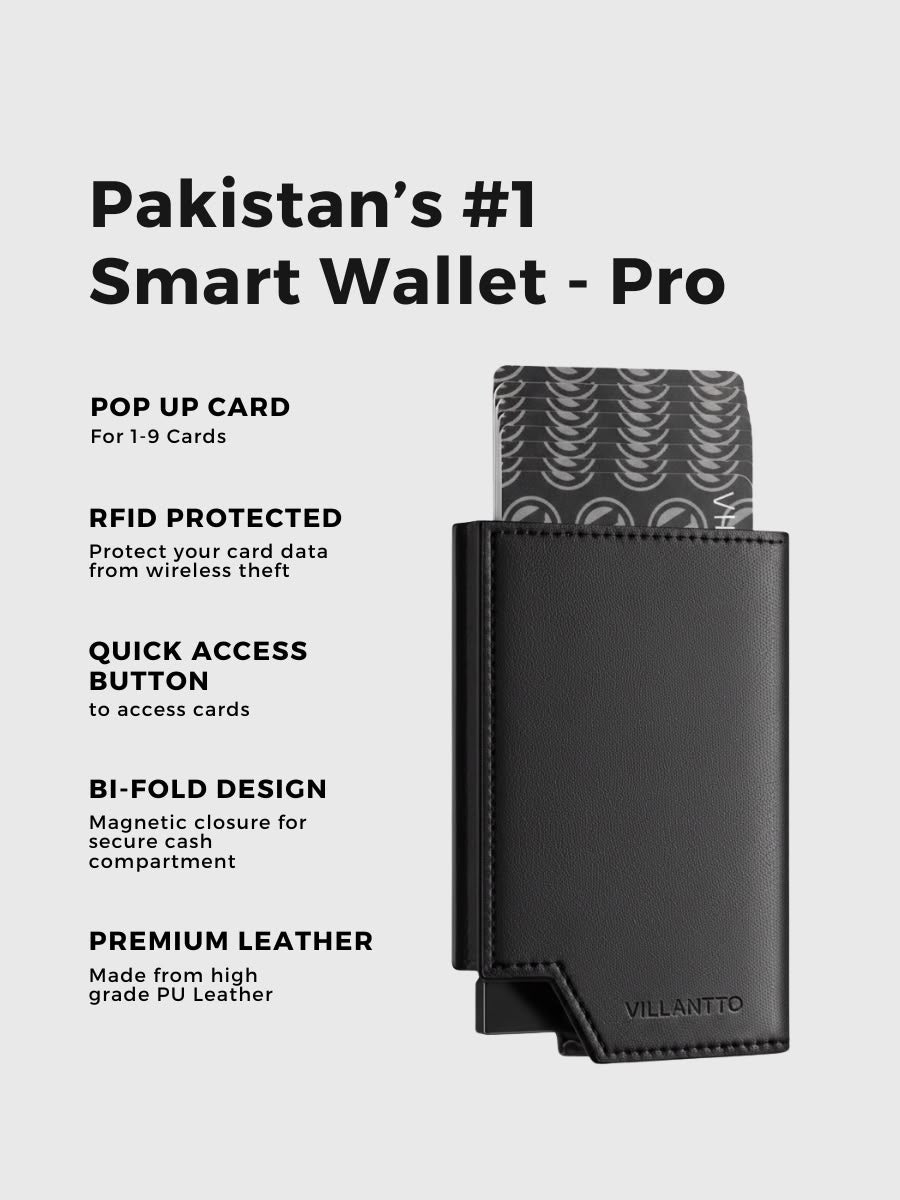 Leather Smart Wallet Pro-Classic