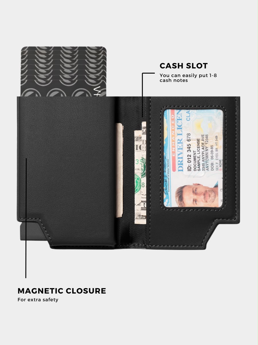 Leather Smart Wallet Pro-Classic