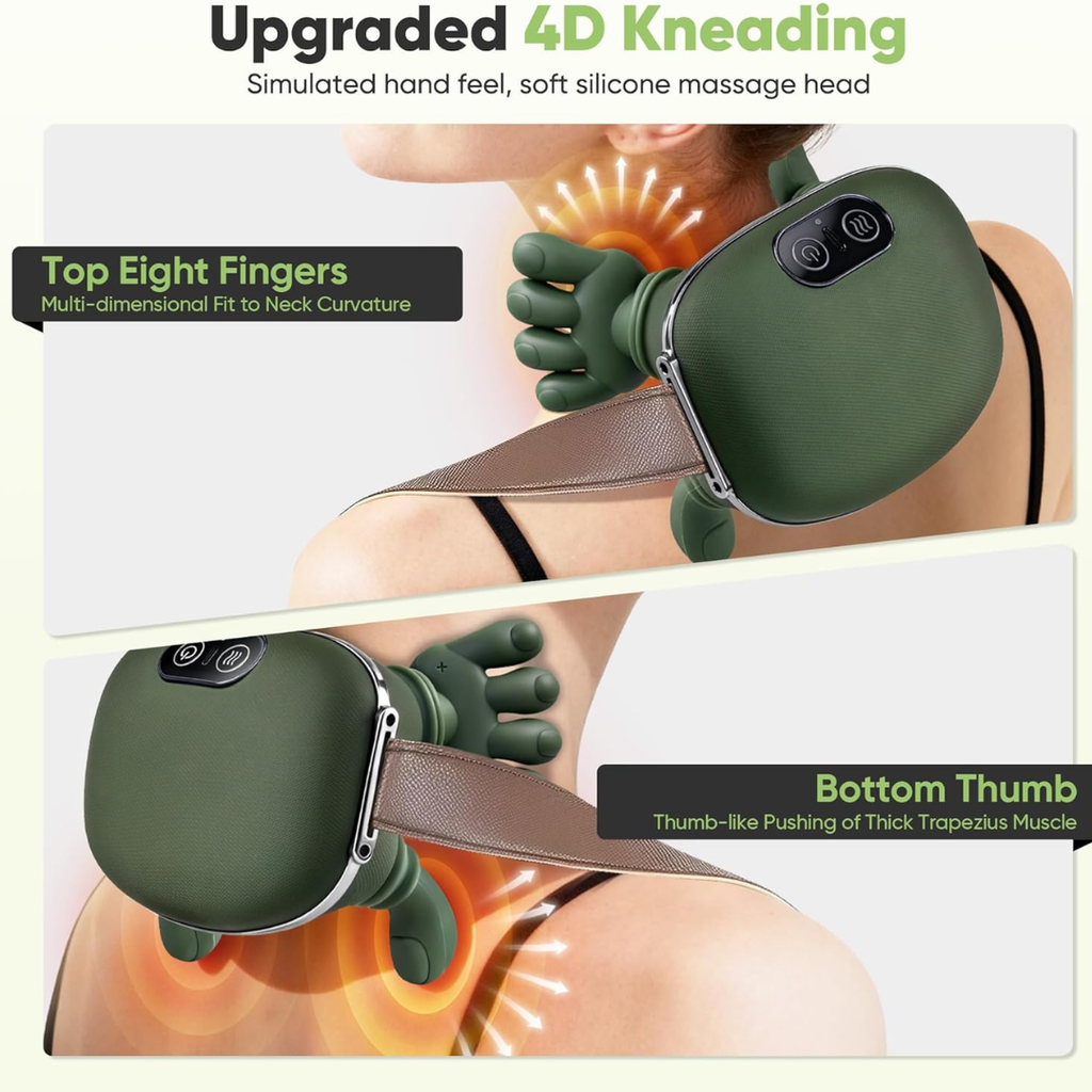 Rexoh™ - Neck Pain, Headaches, Shoulder and All body  Relief -  Massager