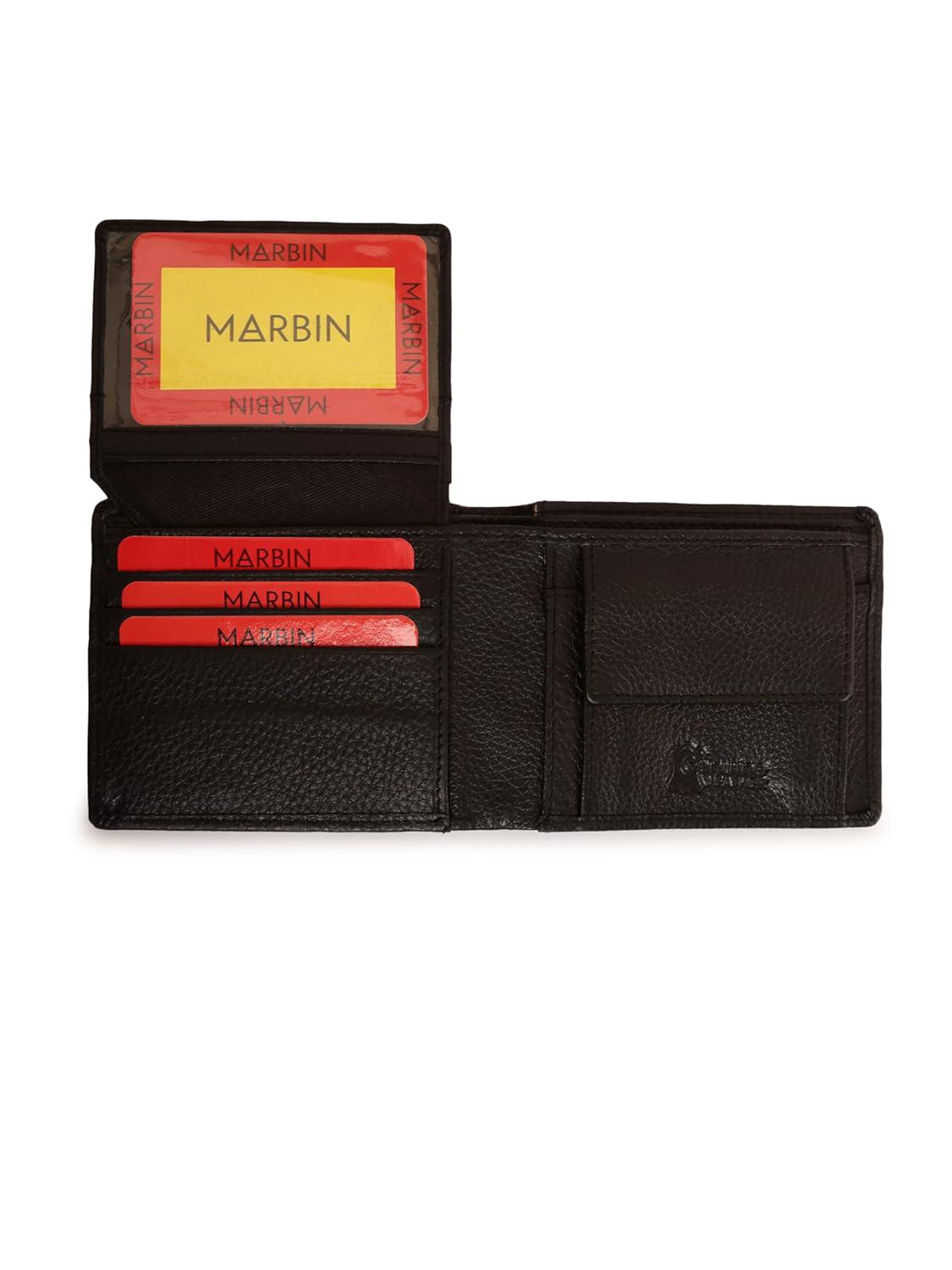 Marbin Men's Wallet – Stylish Genuine Leather Wallet with Card Holder