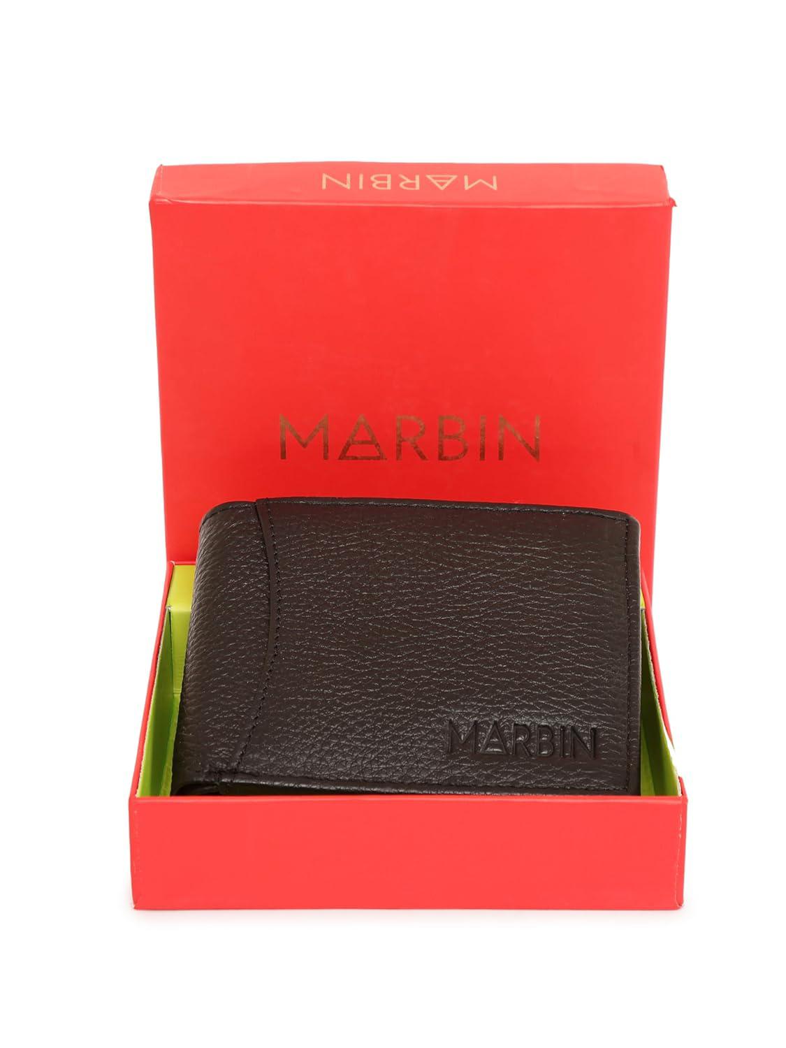 Marbin Men's Wallet – Stylish Genuine Leather Wallet with Card Holder