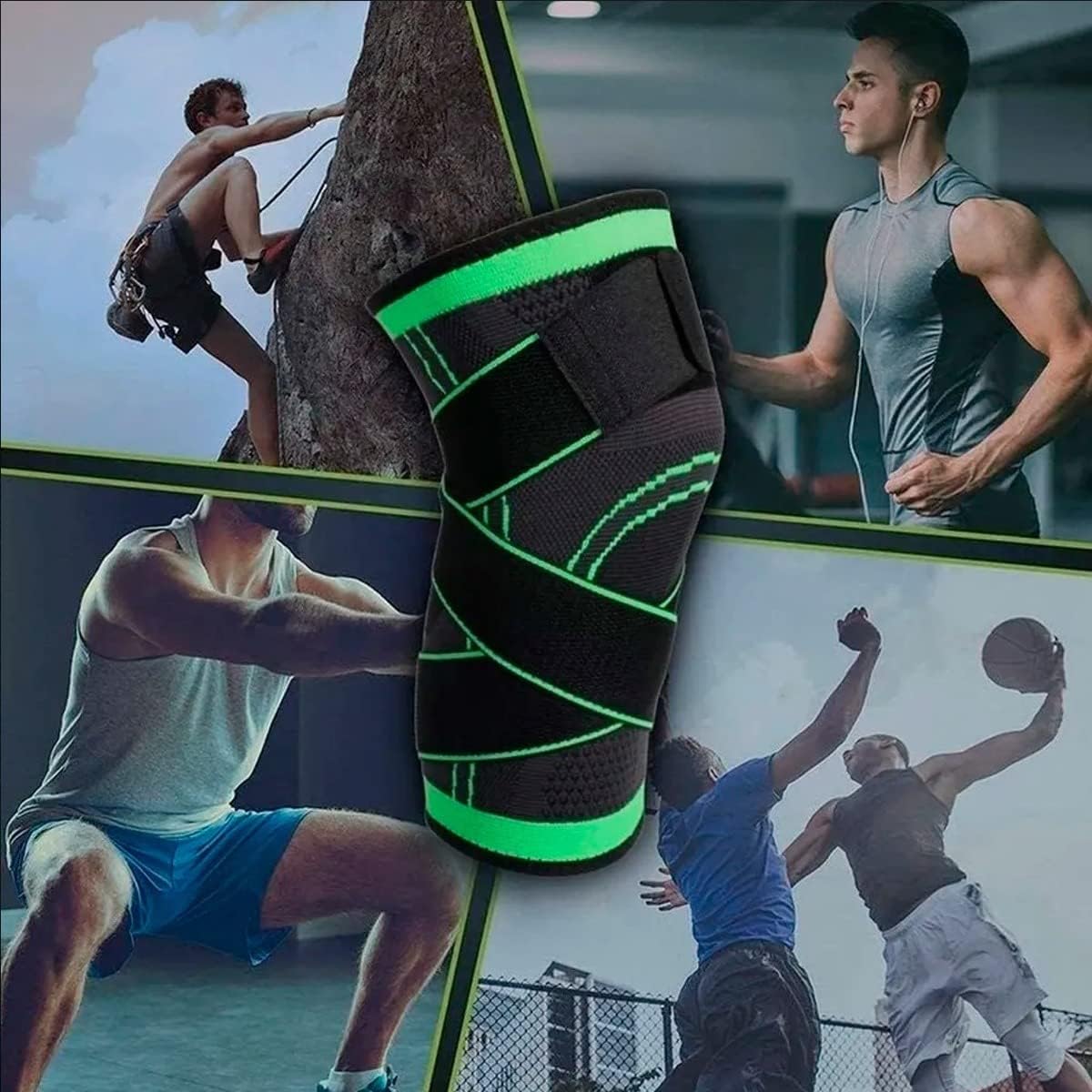 Adjustable Knee Support Strap for Sports, Running, Gym & Fitness Training