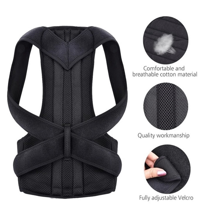 Adjustable Shoulder & Back Alignment Belt – Daily Fit & Posture-Friendly Strap
