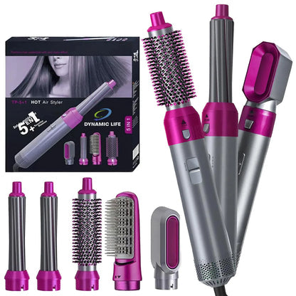 5-in-1 Air Brush Styler Set – Complete Hair Styling Tool