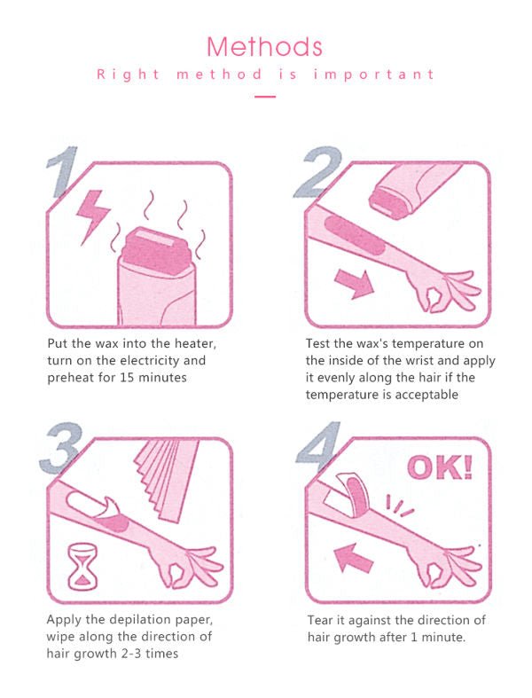 Depilatory Hair Remove Wax Machine