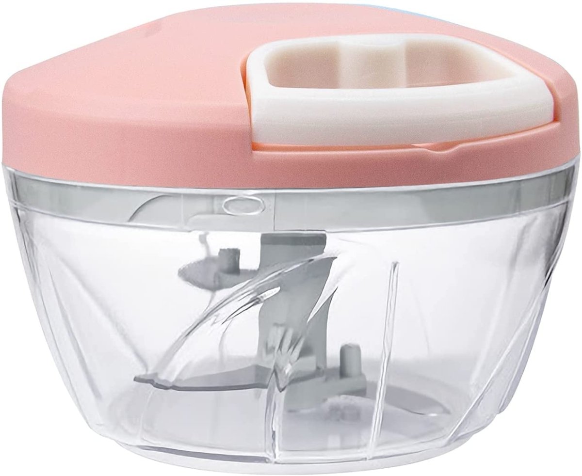 Eotia 300ML / 400ML Manual Vegetable Chopper – Hand Pull Food Processor