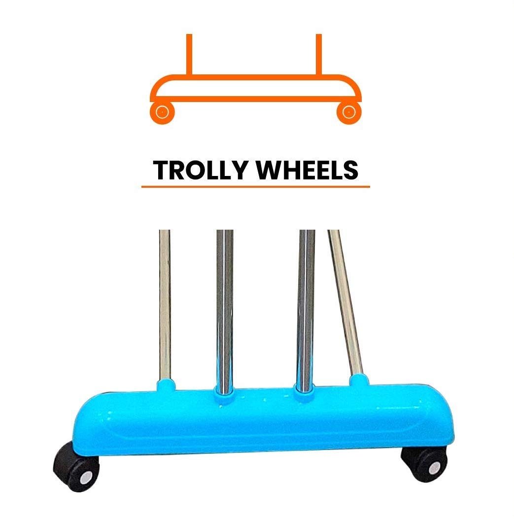 Foldable Clothes Drying Rack with Wheels | Multi-Layer Laundry Stand | Space Saving Clothes Dryer Pakistan