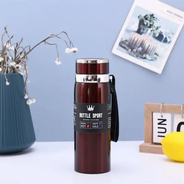 Large Capacity Stainless Steel Travel Bottle – Leak‑Proof Thermal Vacuum Flask  – 1000ML