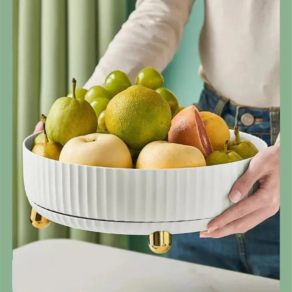 Luxury Rotating Tray Organizer (360° Smooth Rotation)