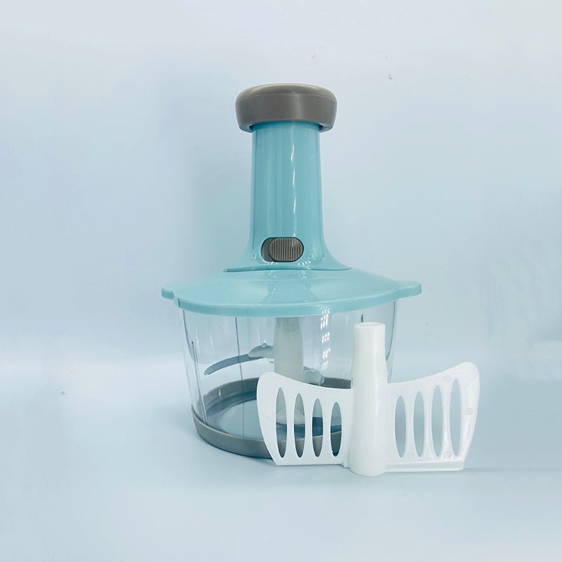 9-in-1 Multi-Functional Hand Push Speedy Chopper – 2L Manual Vegetable Cutter