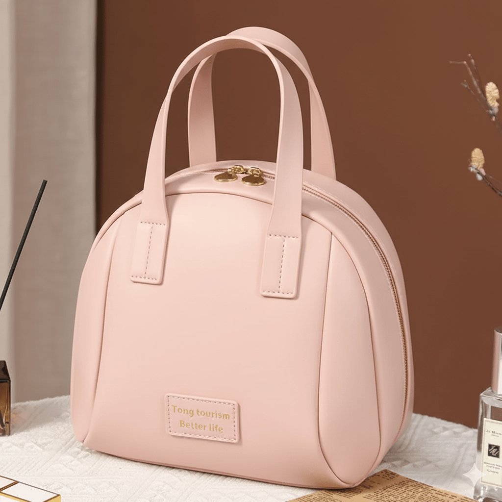 Portable Cosmetic Handbag | Shell‑Design Makeup Storage Pouch