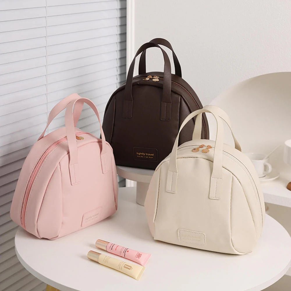 Portable Cosmetic Handbag | Shell‑Design Makeup Storage Pouch