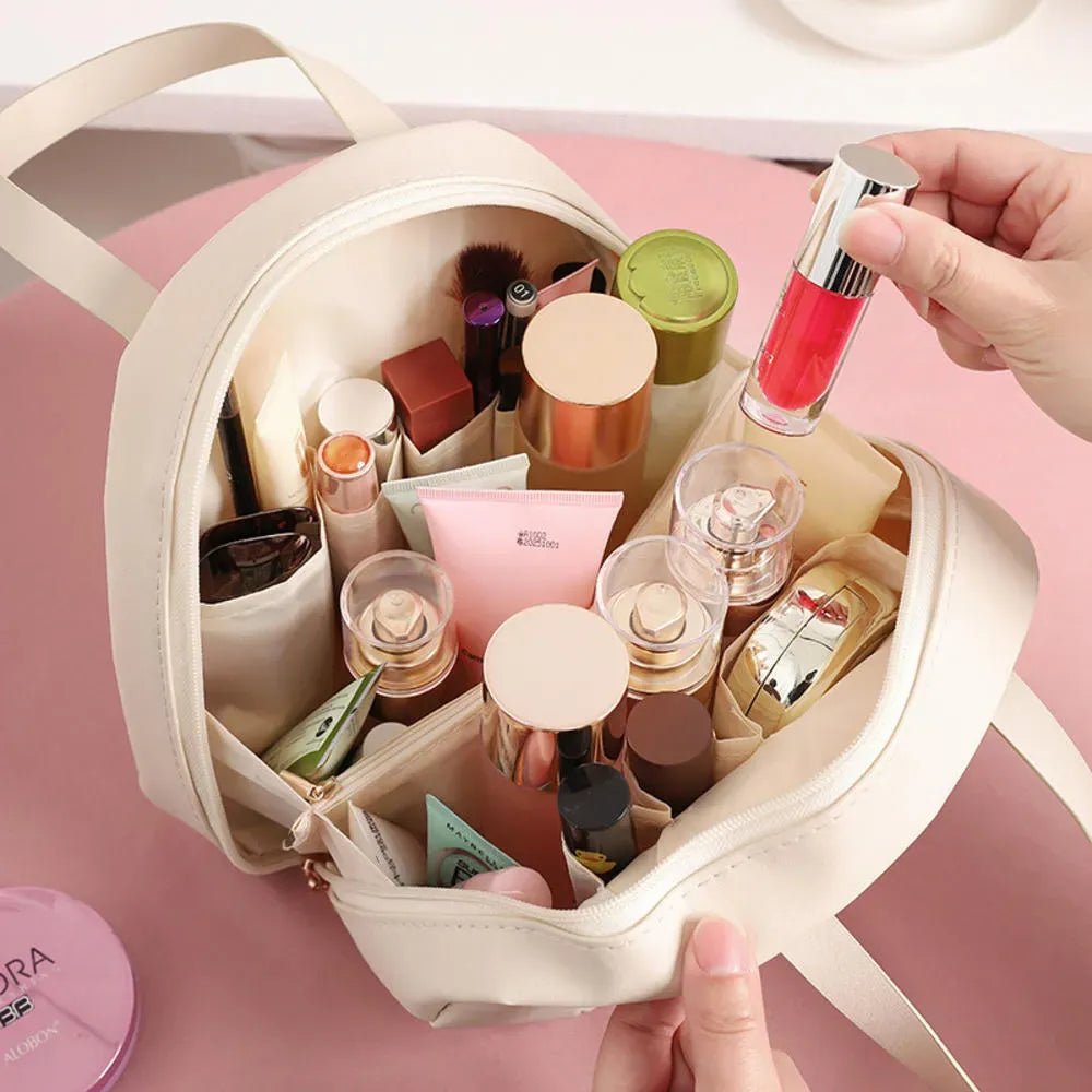 Portable Cosmetic Handbag | Shell‑Design Makeup Storage Pouch